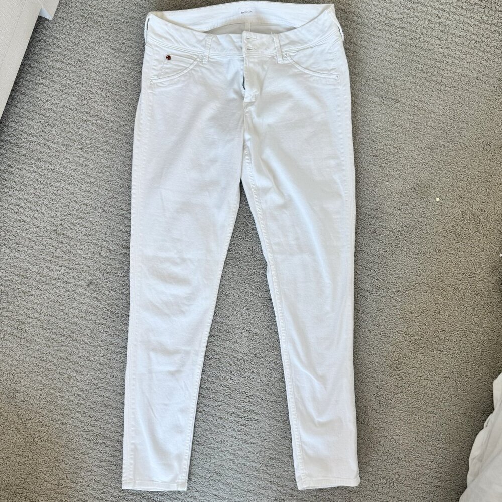Hudson Skinny White Jeans